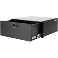 Adam Hall 19" 4HE Rackschublade mit Zahlenschloss Aluminium Thumbnail 2