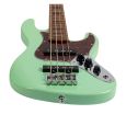 Jet Guitars JB-300 Travel Bass SFG Sea Foam Green Thumbnail 3