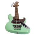 Jet Guitars JB-300 Travel Bass SFG Sea Foam Green Thumbnail 4