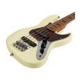Jet Guitars JB-300 Travel Bass OW Olympic White Thumbnail 4