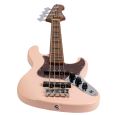 Jet Guitars JB-300 Travel Bass PK Pink Thumbnail 3