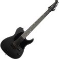 SPIRA Guitars T-407 MBK Satin Black Modern T-Style 7-Saiter E-Gitarre B-Ware Thumbnail 1