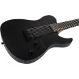 SPIRA Guitars T-407 MBK Satin Black Modern T-Style 7-Saiter E-Gitarre B-Ware Thumbnail 3