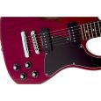 Fender Jim Adkins JA-90 Telecaster Thinline Crimson Red Transparent E-Gitarre Thumbnail 5