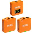 Rode Wireless GO Gen 3 Orange Thumbnail 1