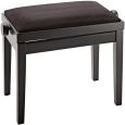 K&M 13900 Klavierbank Klavierhocker schwarz matt Sitz Samt B-Ware Thumbnail 1