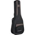 Ortega Pro Series Resonator Guitar Bag - Black/Brown Thumbnail 1