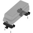 RockBoard QuickMount Type M - Pedal Mounting Plates Dunlop Cry Baby Wah Thumbnail 6