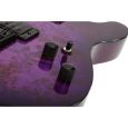 Schecter PT Standard Purple Burst Burl E-Gitarre Thumbnail 6