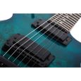 Schecter Solo-II Standard Ocean Blue Burl E-Gitarre Thumbnail 6