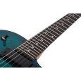 Schecter Solo-II Standard Ocean Blue Burl E-Gitarre Thumbnail 8