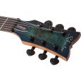 Schecter Solo-II Standard Ocean Blue Burl E-Gitarre Thumbnail 9
