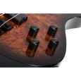 Schecter C-4 Standard Tobacco Burl E-Bassgitarre Thumbnail 6