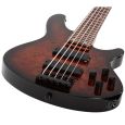 Schecter C-5 Standard Tobacco Burl 5-String E-Bassgitarre Thumbnail 3
