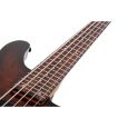 Schecter C-5 Standard Tobacco Burl 5-String E-Bassgitarre Thumbnail 6
