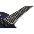 Schecter Solo-II Supreme See Thru Blue Burst E-Gitarre Thumbnail 3