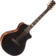 Cort Modern Black Trans Black Gloss, Preamp inkl. Koffer