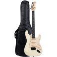 Henry's Jr. Bird II ST1-NJR Dove Olympic White E-Gitarre inkl. Gigbag Thumbnail 6