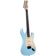 Henry's Jr. Bird II ST1-NJR Ara Blue E-Gitarre inkl. Gigbag Thumbnail 3