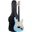 Henry's Jr. Bird II ST1-NJR Ara Blue E-Gitarre inkl. Gigbag Thumbnail 8