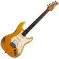 Henry's Snake II Relic ST-1N Viper Yellow Relic E-Gitarre inkl. Gigbag Thumbnail 1