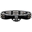 MEINL TMT2BK Mountable ABS Tambourine Black m. vernickelten Stahl Jingles Thumbnail 3