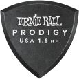 Ernie Ball EB9331 Prodigy Shield 1,5 mm schwarz Plektrum (6er Pack)