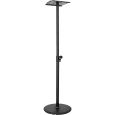 Gravity SP 3202 LR B Studiomonitor-Ständer mit großem runden Sockel