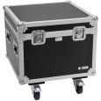 ROADINGER Flightcase PRO 2x IP Mega SWING mit Rollen