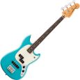 Fender Player II Mustang Bass PJ Aquatone Blue E-Bassgitarre Thumbnail 1