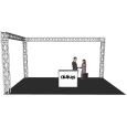 ALUTRUSS Traversenset QUADLOCK 6082 L-Form 7x4x3,5m (BxTxH) Thumbnail 2