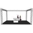ALUTRUSS Traversenset QUADLOCK 6082 U-Form 7x4x3,5m (BxTxH) Thumbnail 3