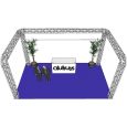 ALUTRUSS Traversenset QUADLOCK 6082R U-Form 7x4x3,5m (BxTxH) Thumbnail 3