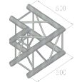 ALUTRUSS QUADLOCK GL400-C21 2 Wege Ecke 90° Thumbnail 2