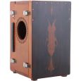 HLURU Black Tortoise Cajon multifunktional kaffeebraun