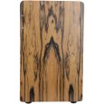 HLURU 50EU White Tiger Cajon aus Black & White Ebenholz Thumbnail 3