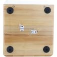 HLURU 50EU White Tiger Cajon aus Black & White Ebenholz Thumbnail 5
