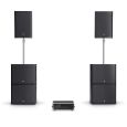 LD Systems Stinger G3 Impact Set Passiv-PA mit Tops, Subs & Endstufenrack