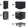 LD Systems Stinger G3 Impact Set A Aktiv-PA-Set 2 Tops & 4 Subs Thumbnail 4