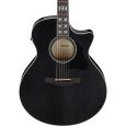 Ibanez AE170-TBK Transparent Black High Gloss Westerngitarre Thumbnail 4