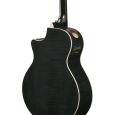 Ibanez AE170-TBK Transparent Black High Gloss Westerngitarre Thumbnail 7