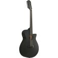 Ibanez AEG1221-BOT Black Out 12-String Westerngitarre Thumbnail 3