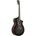 Ibanez AEWC16QA-TKH Transparent Black Burst Westerngitarre Thumbnail 3
