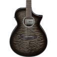 Ibanez AEWC16QA-TKH Transparent Black Burst Westerngitarre Thumbnail 4