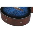 Ibanez AEWC16QA-TLH Transparent Blue Sunburst Westerngitarre Thumbnail 11