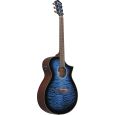 Ibanez AEWC16QA-TLH Transparent Blue Sunburst Westerngitarre Thumbnail 3