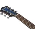 Ibanez AEWC16QA-TLH Transparent Blue Sunburst Westerngitarre Thumbnail 8