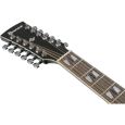 Ibanez AJ7012M1E-BK Black High Gloss 12-String Westerngitarre Thumbnail 8