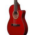 Ibanez GA35TCE-SRR Sapphire Red High Gloss Thinbody 4/4 Konzertgitarre Thumbnail 6