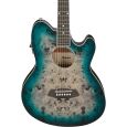Ibanez TCY10PA-CBS Cosmic Blue Starburst High Gloss Talman Westerngitarre Thumbnail 4